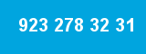 923 278 32 31